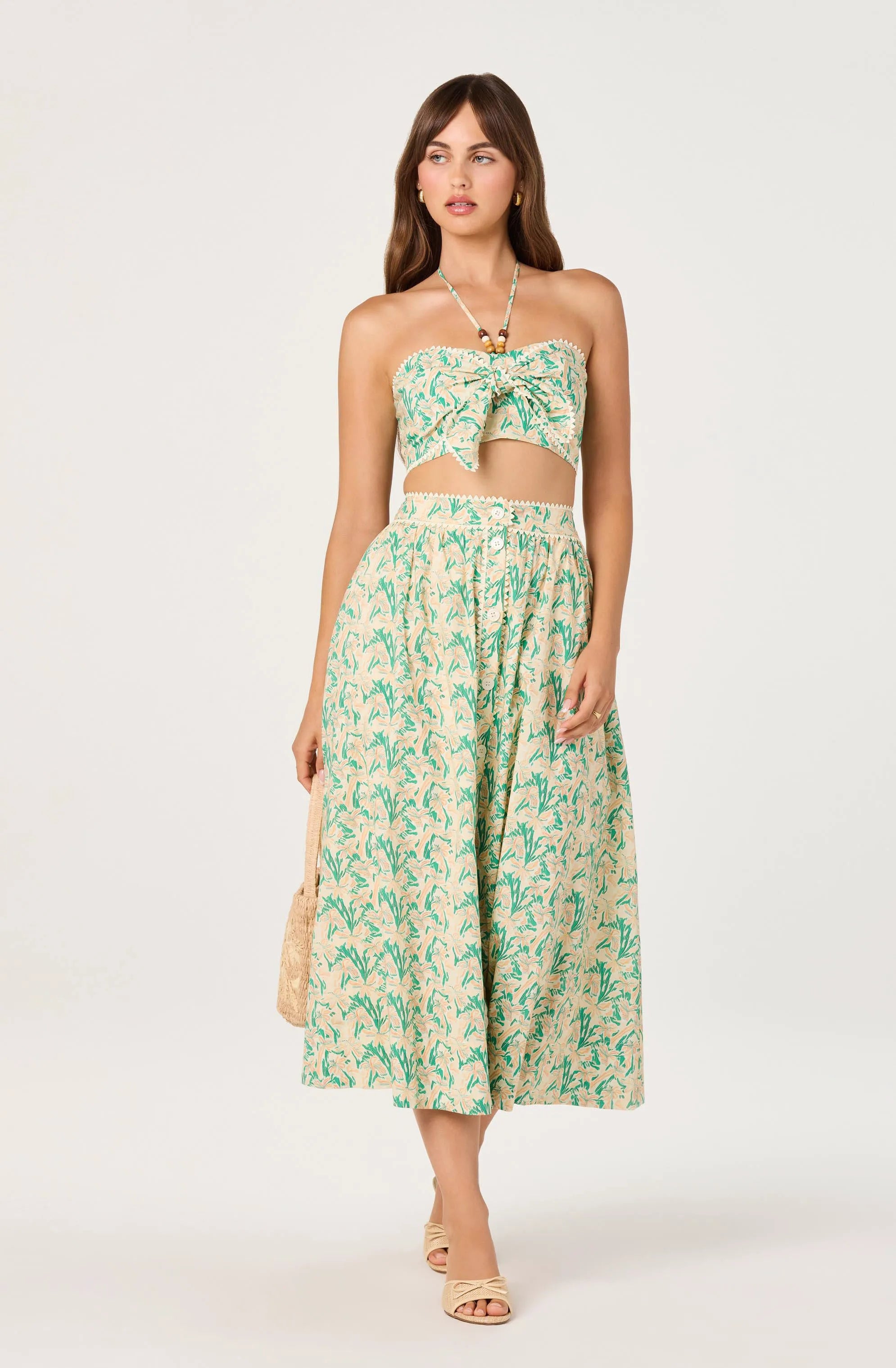 Green pink multi
