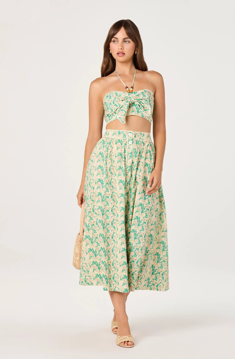 Green pink multi
