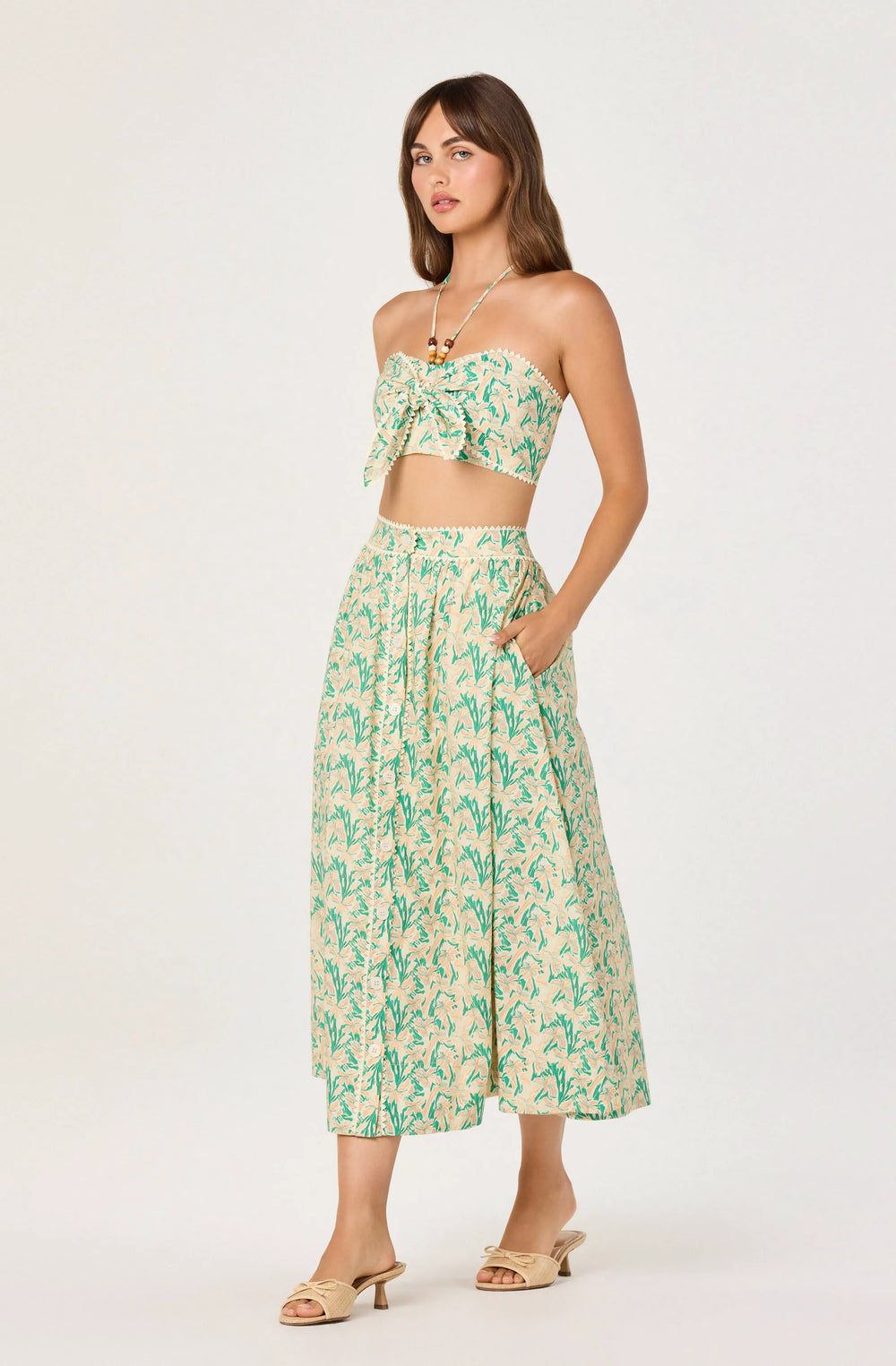 Green pink multi