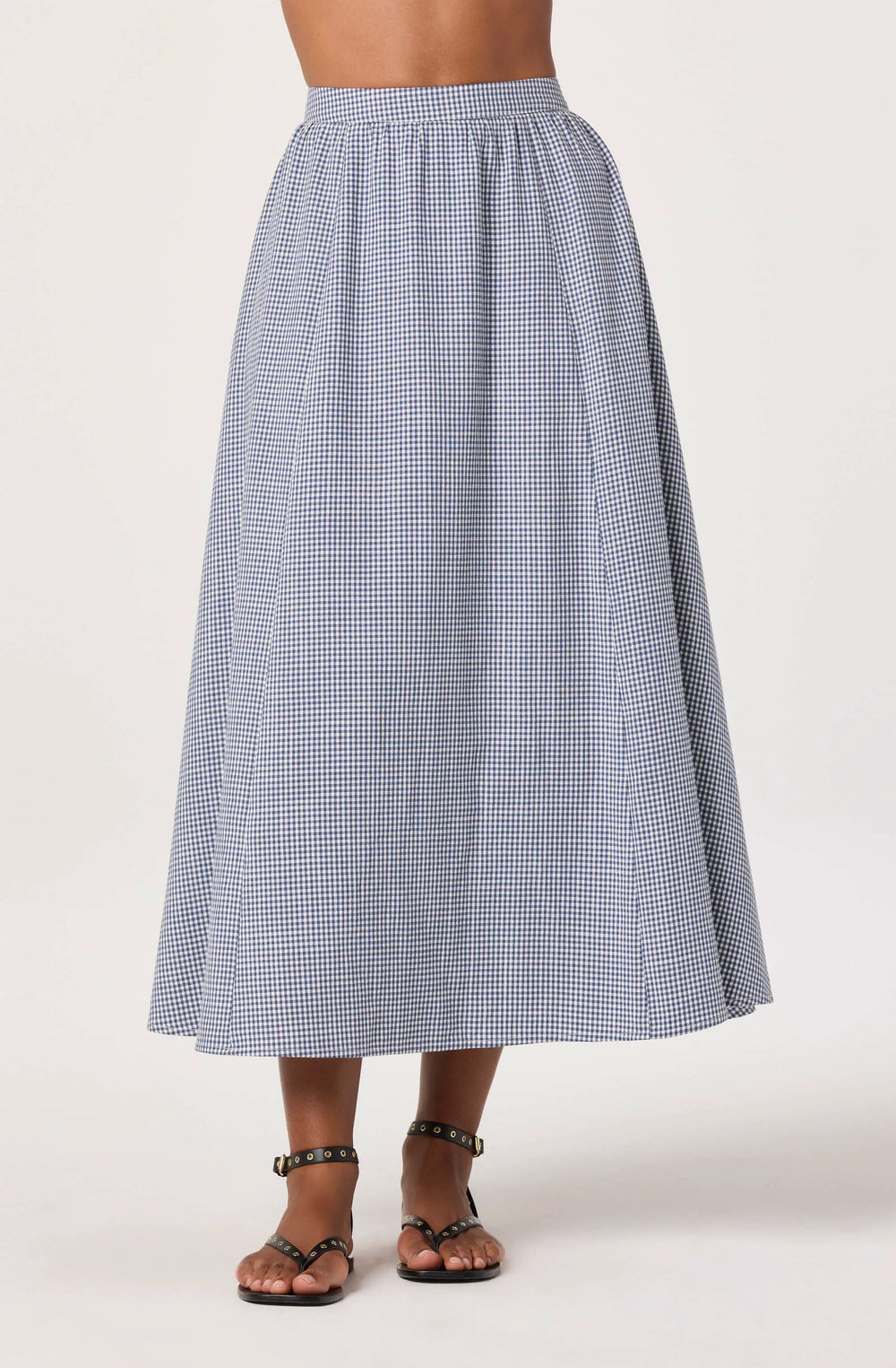Blue gingham