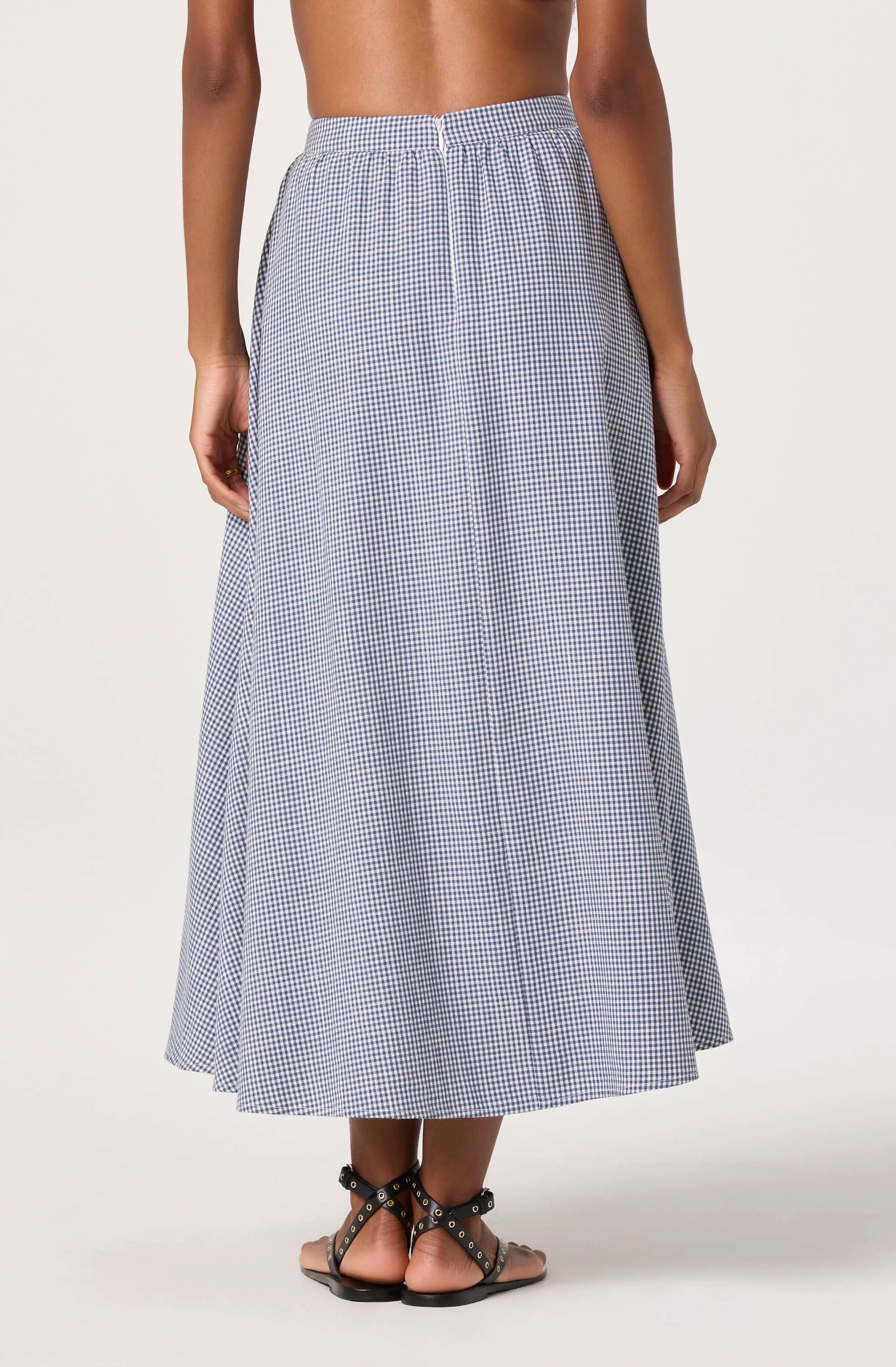 Blue gingham