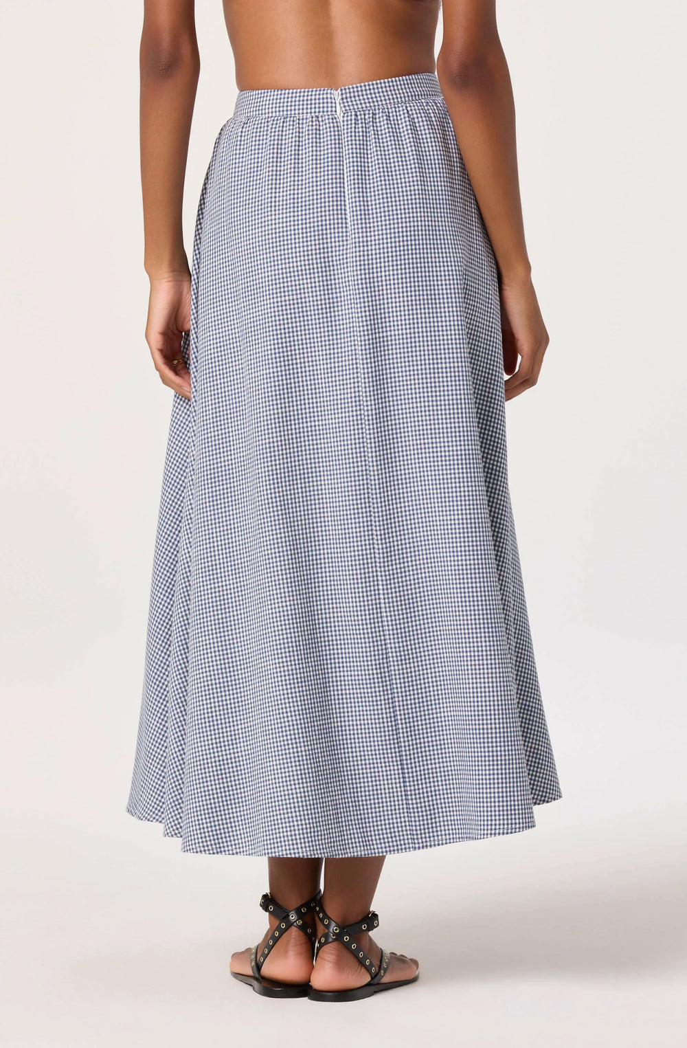 Blue gingham