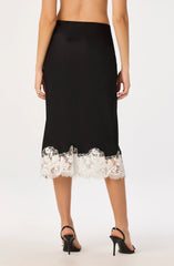 Black white lace
