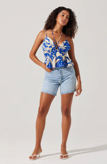 Blue tropical