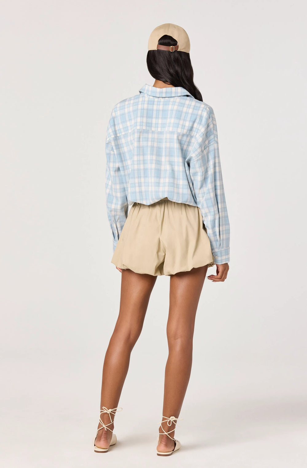 Blue plaid
