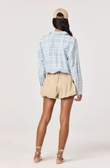 Blue plaid