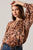 Taupe leopard print