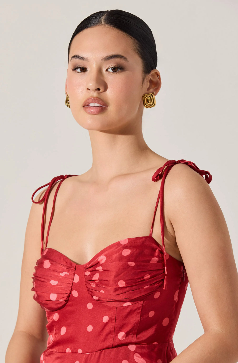 Red polka dot
