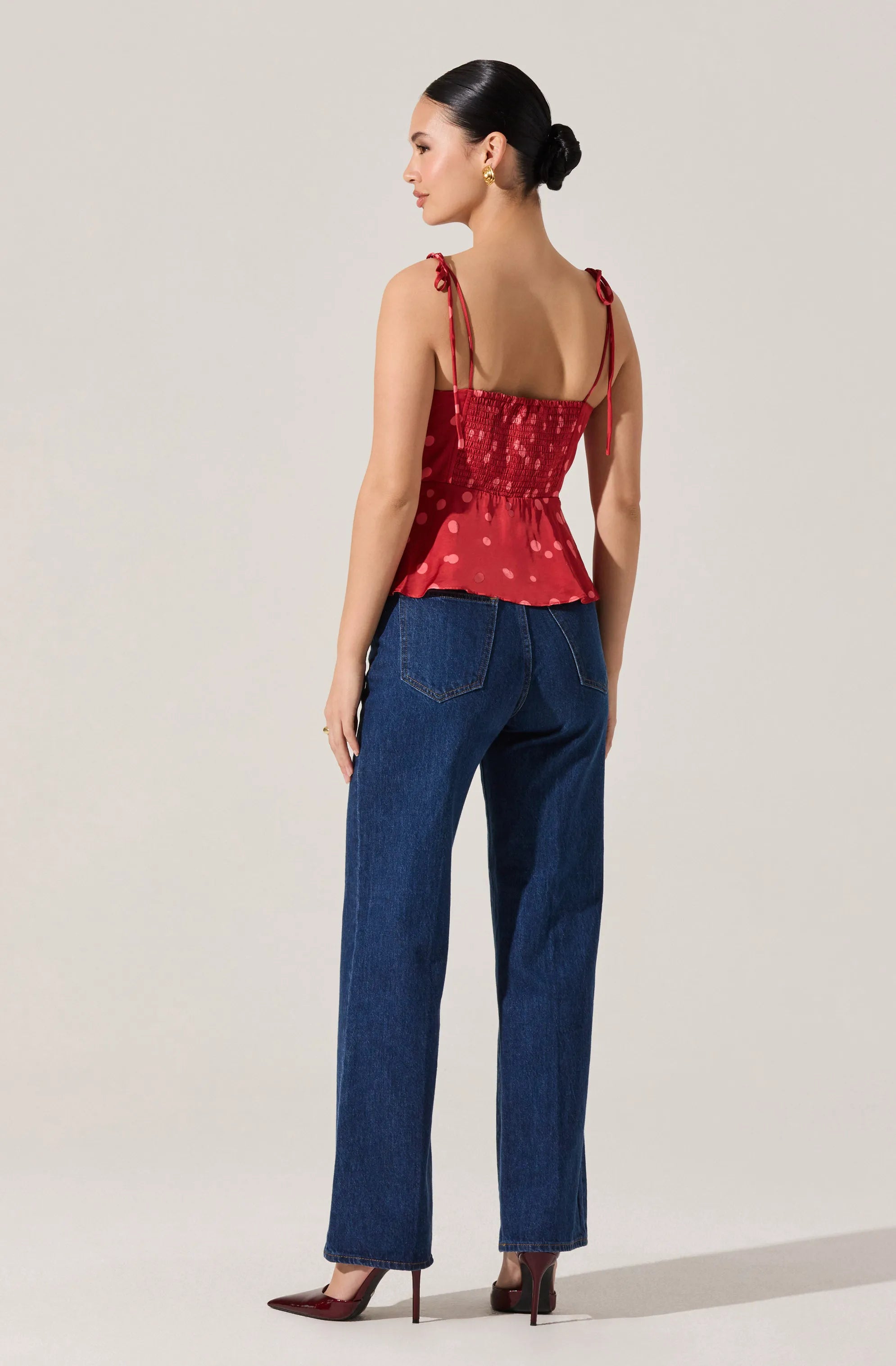 Red polka dot