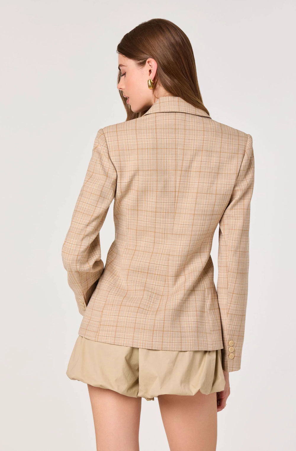 Tan plaid