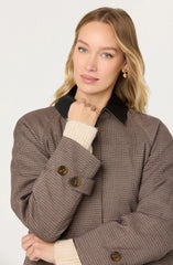 Brown plaid