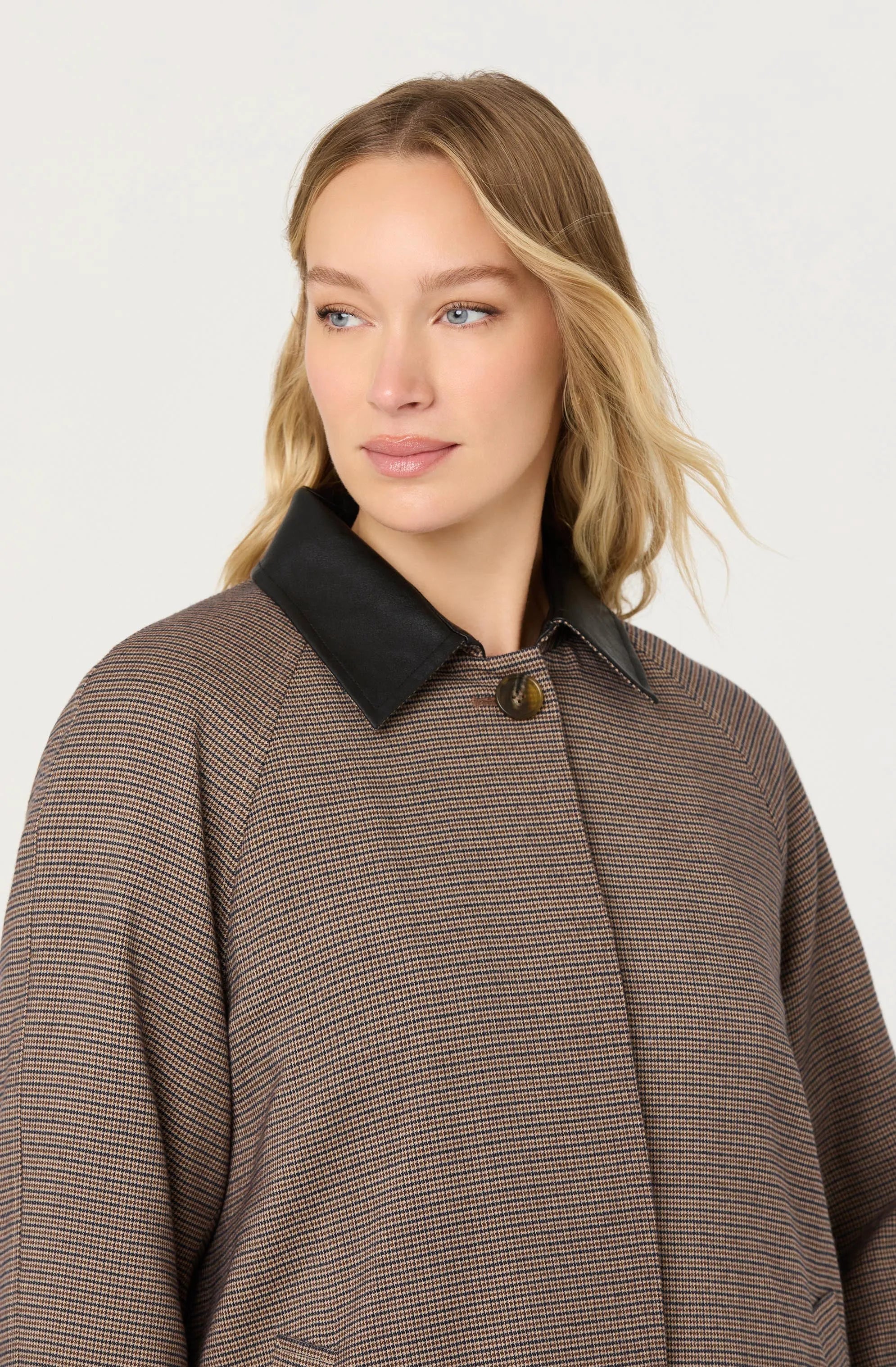 Brown plaid