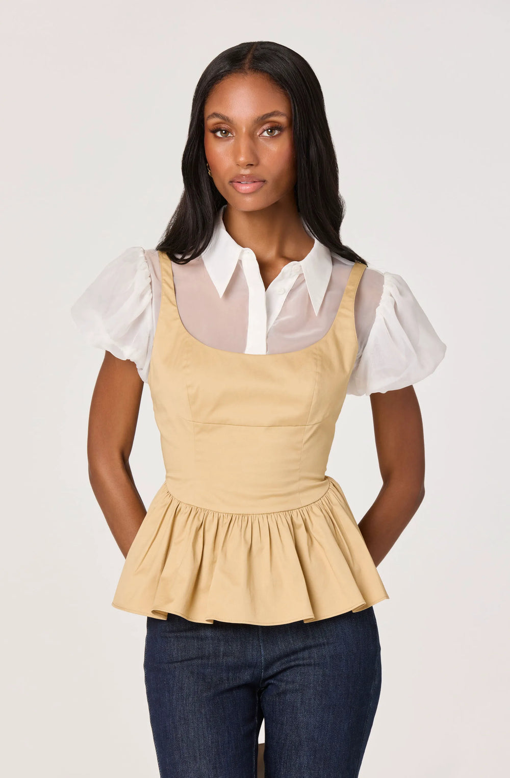 Khaki white