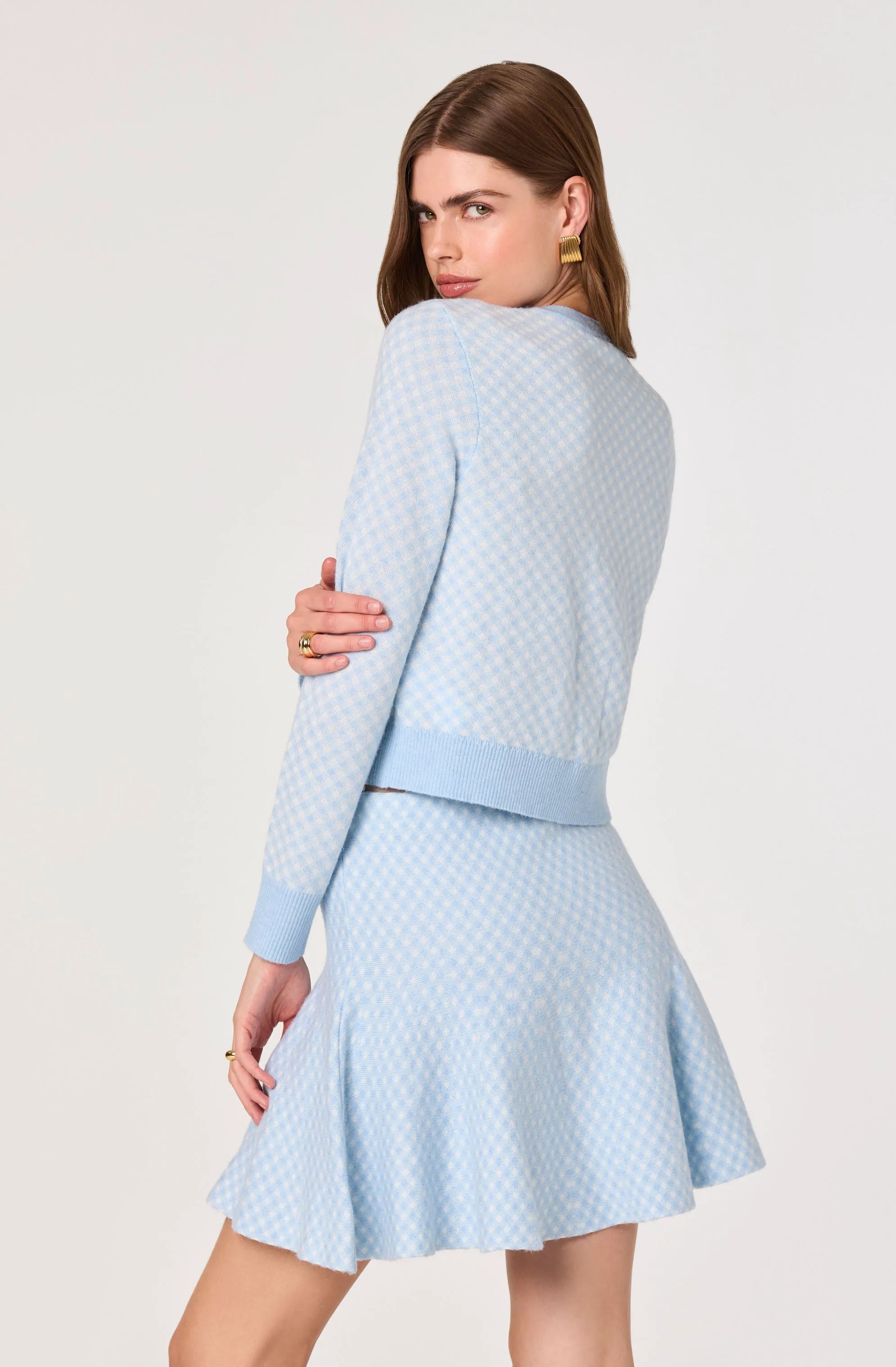 Blue plaid
