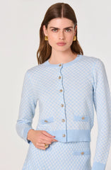 Blue plaid