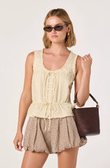 Pale yellow
