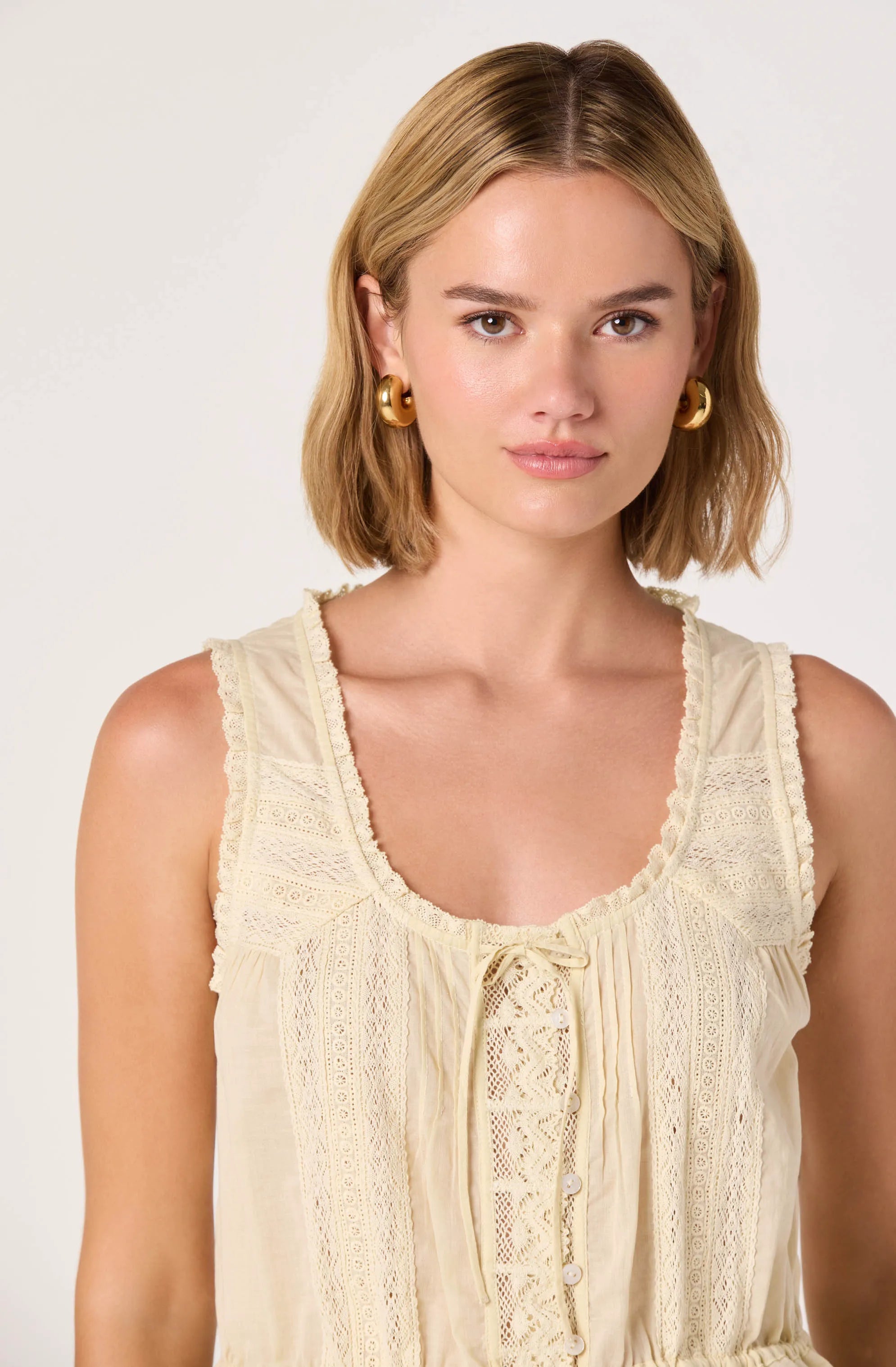 Pale yellow