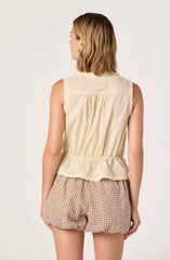 Pale yellow