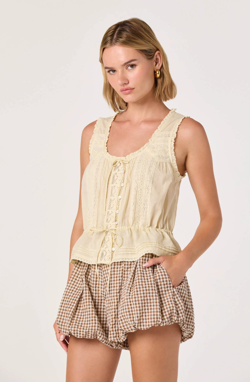 Pale yellow