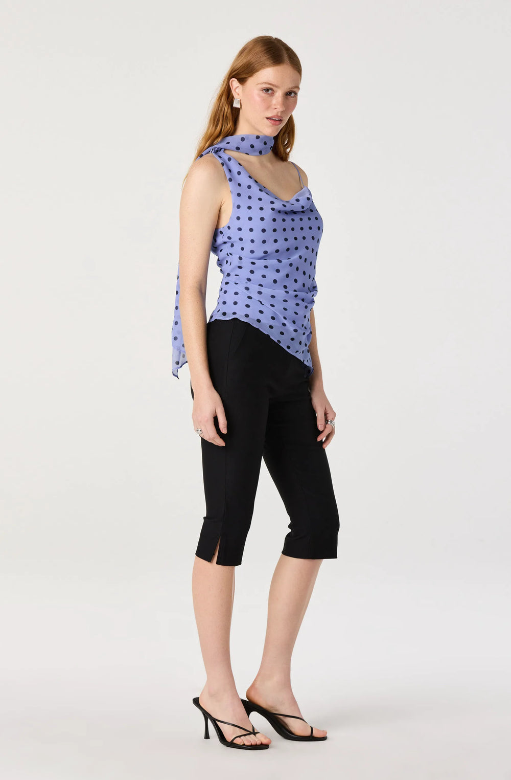 Blue polka dot