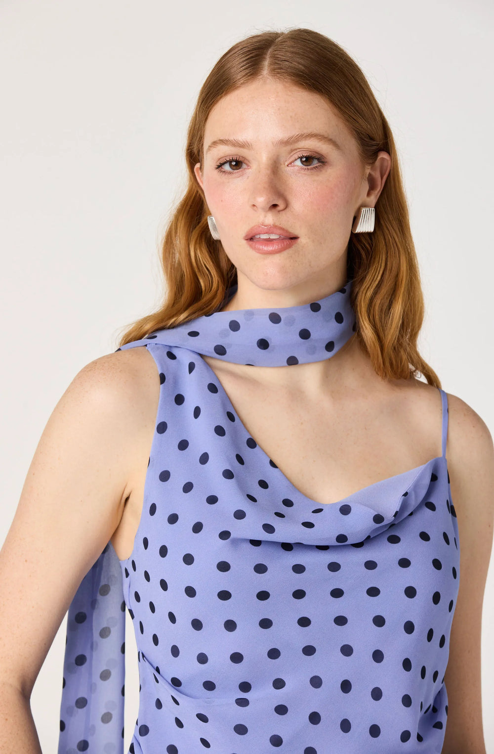 Blue polka dot