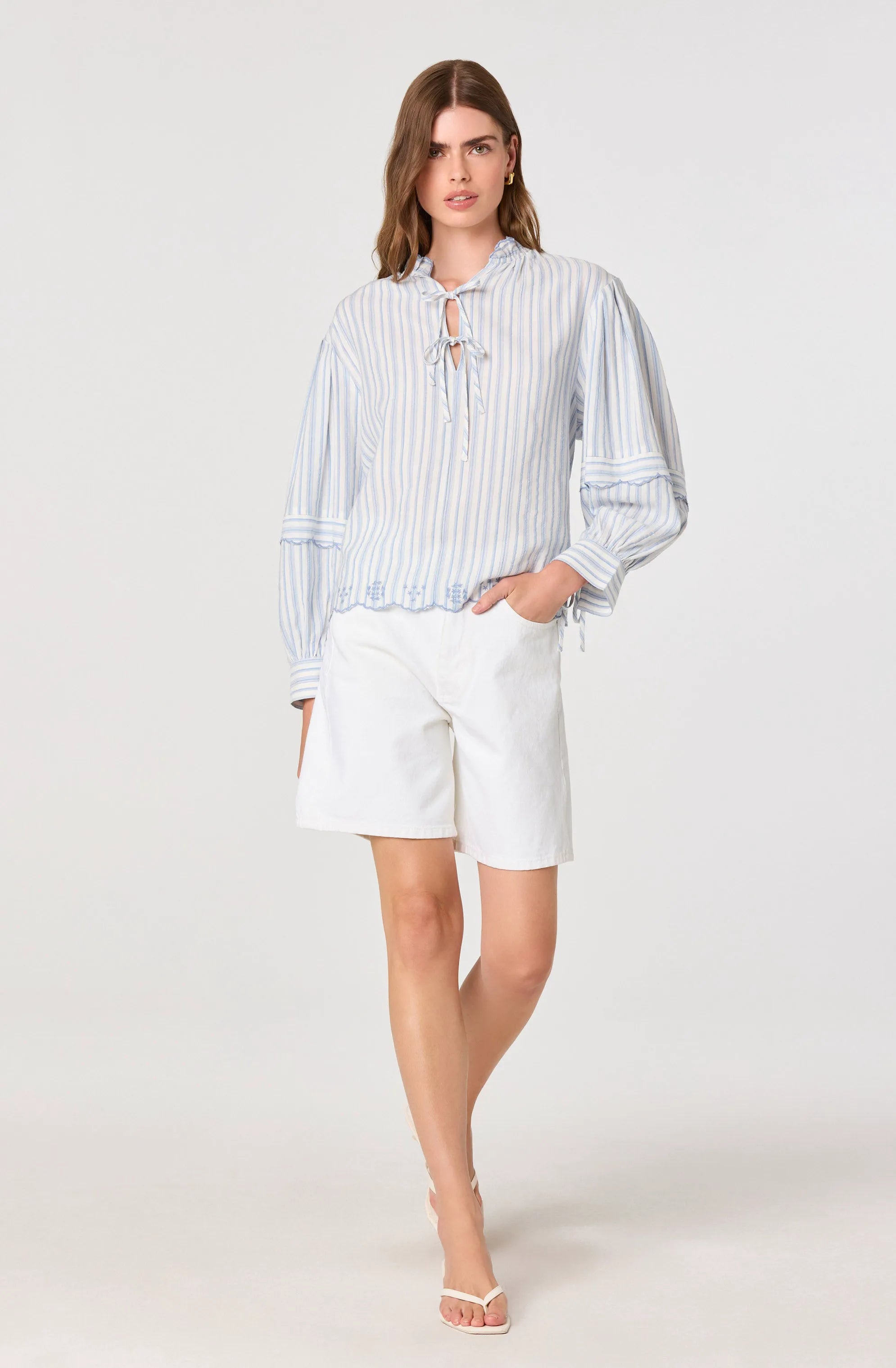 Blue stripe