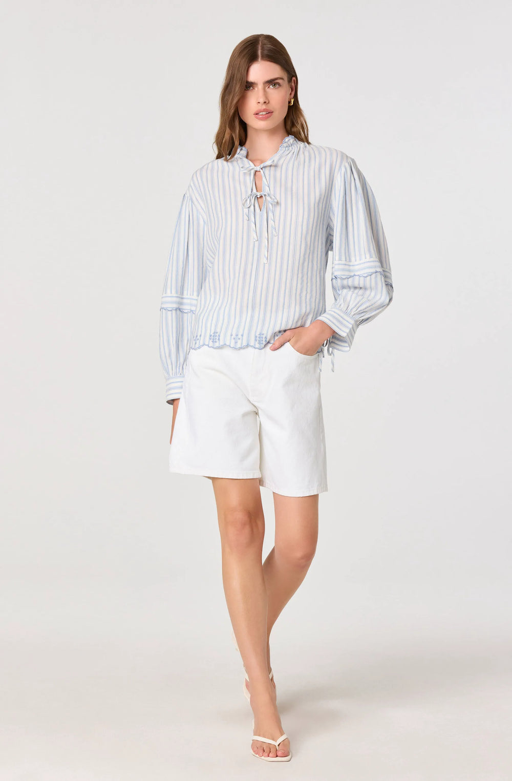 Blue stripe