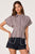 Brown gingham