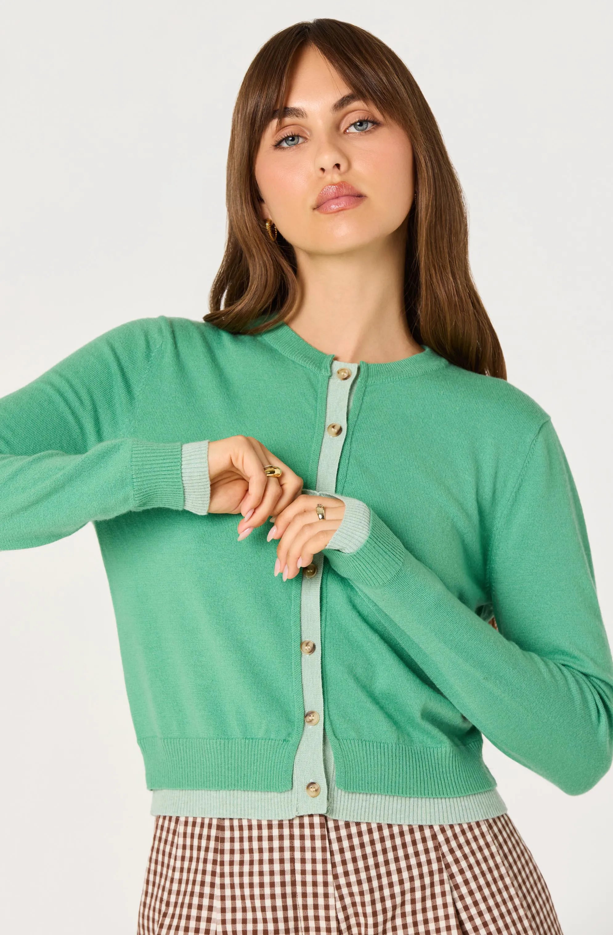 Green color block