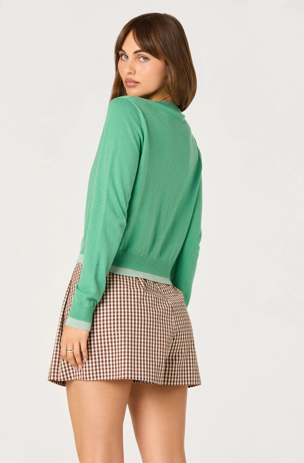 Green color block