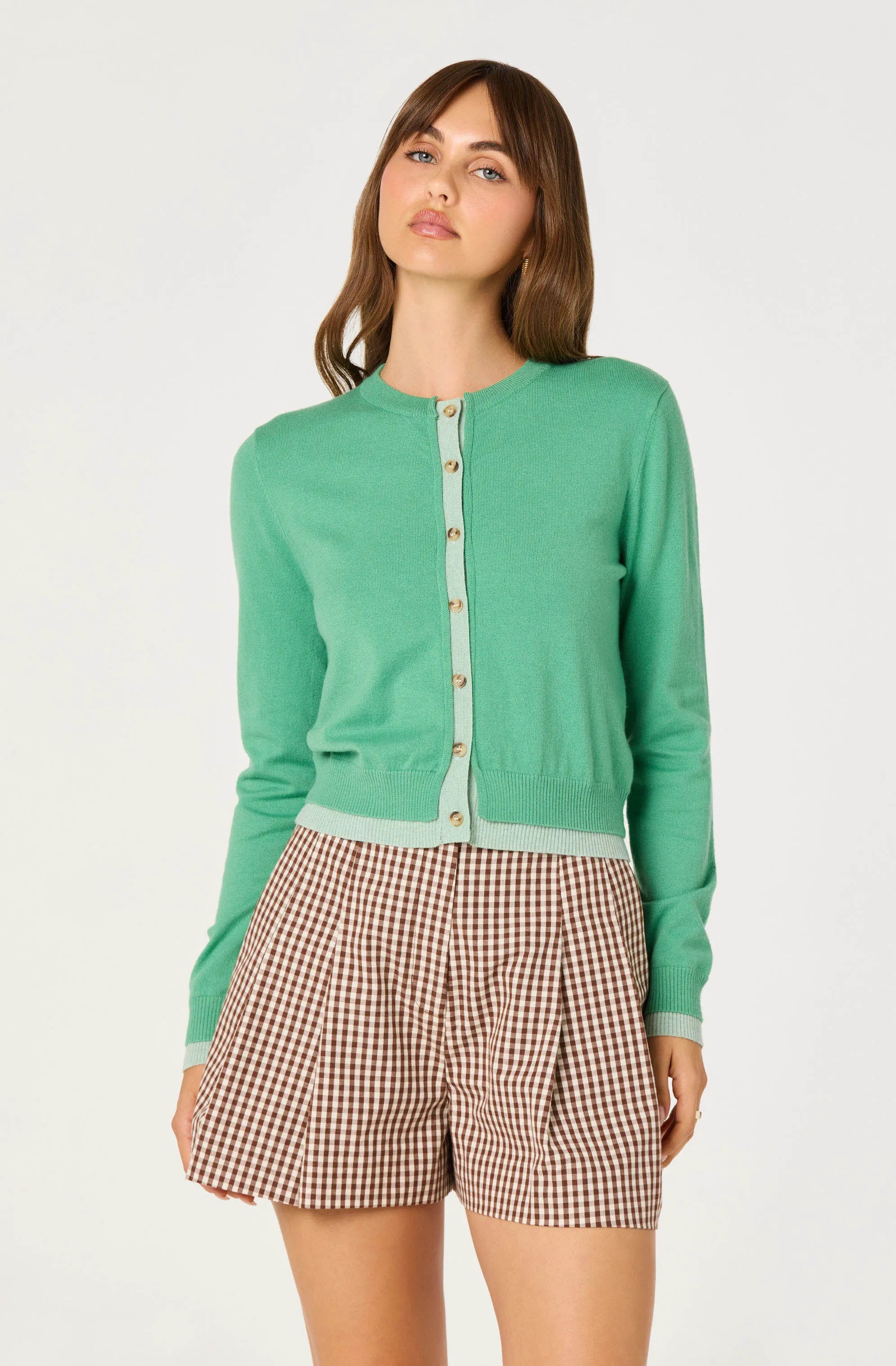 Green color block