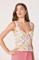White floral