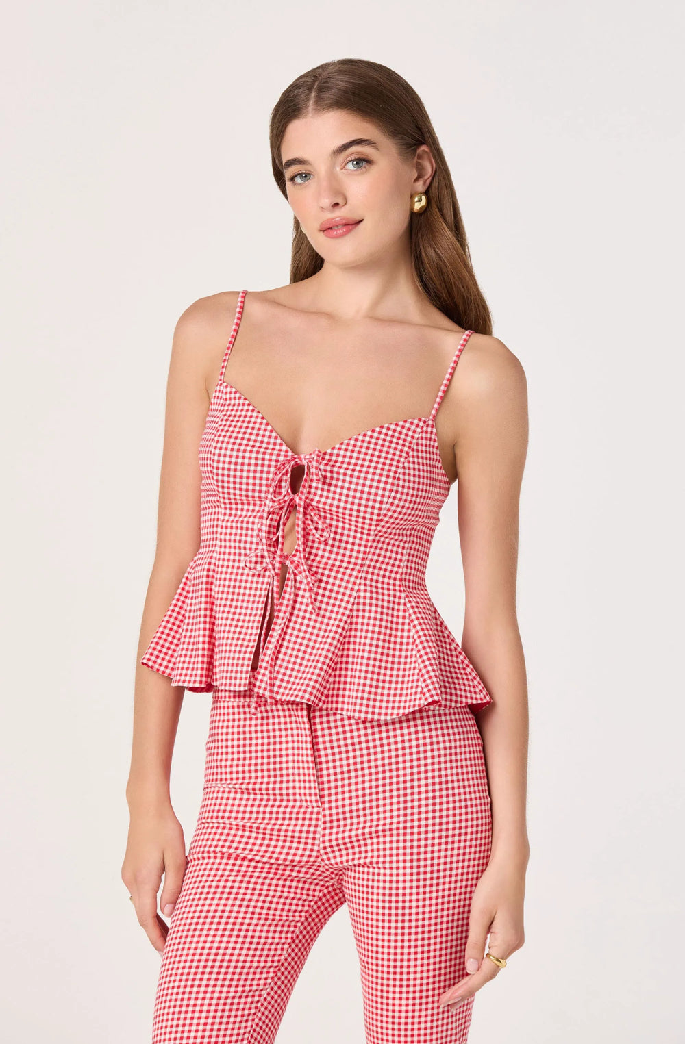 Red gingham