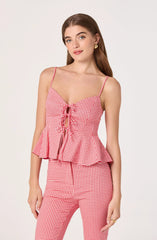 Red gingham