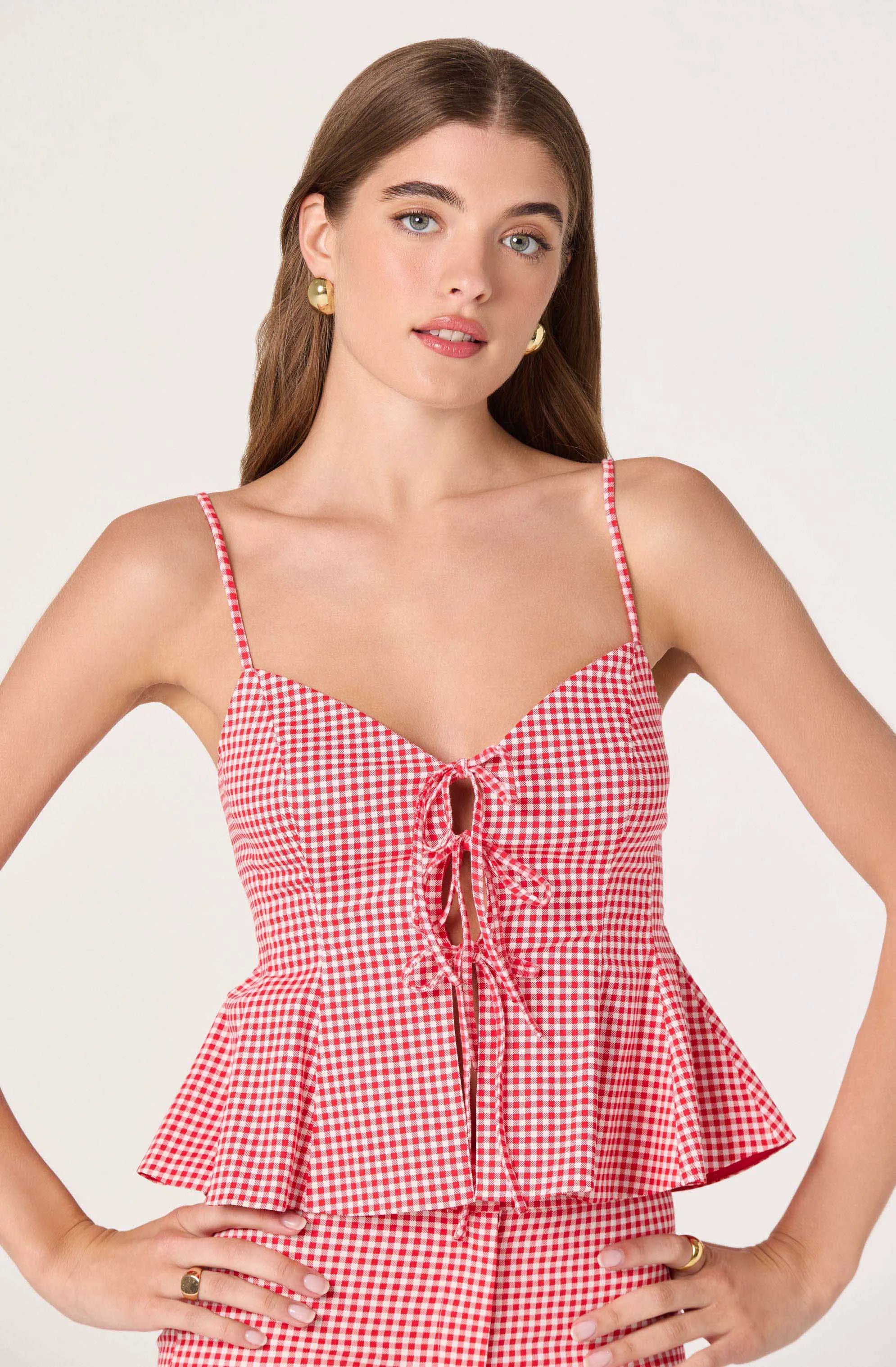 Red gingham