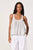 White blue stripe