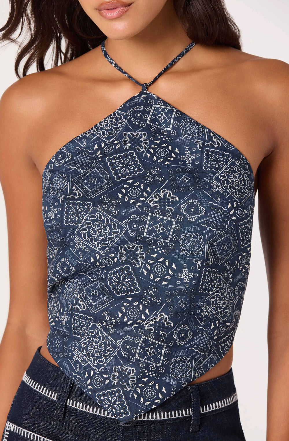 Navy bandana