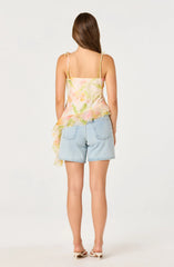 Blush multi floral
