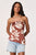 Brown floral