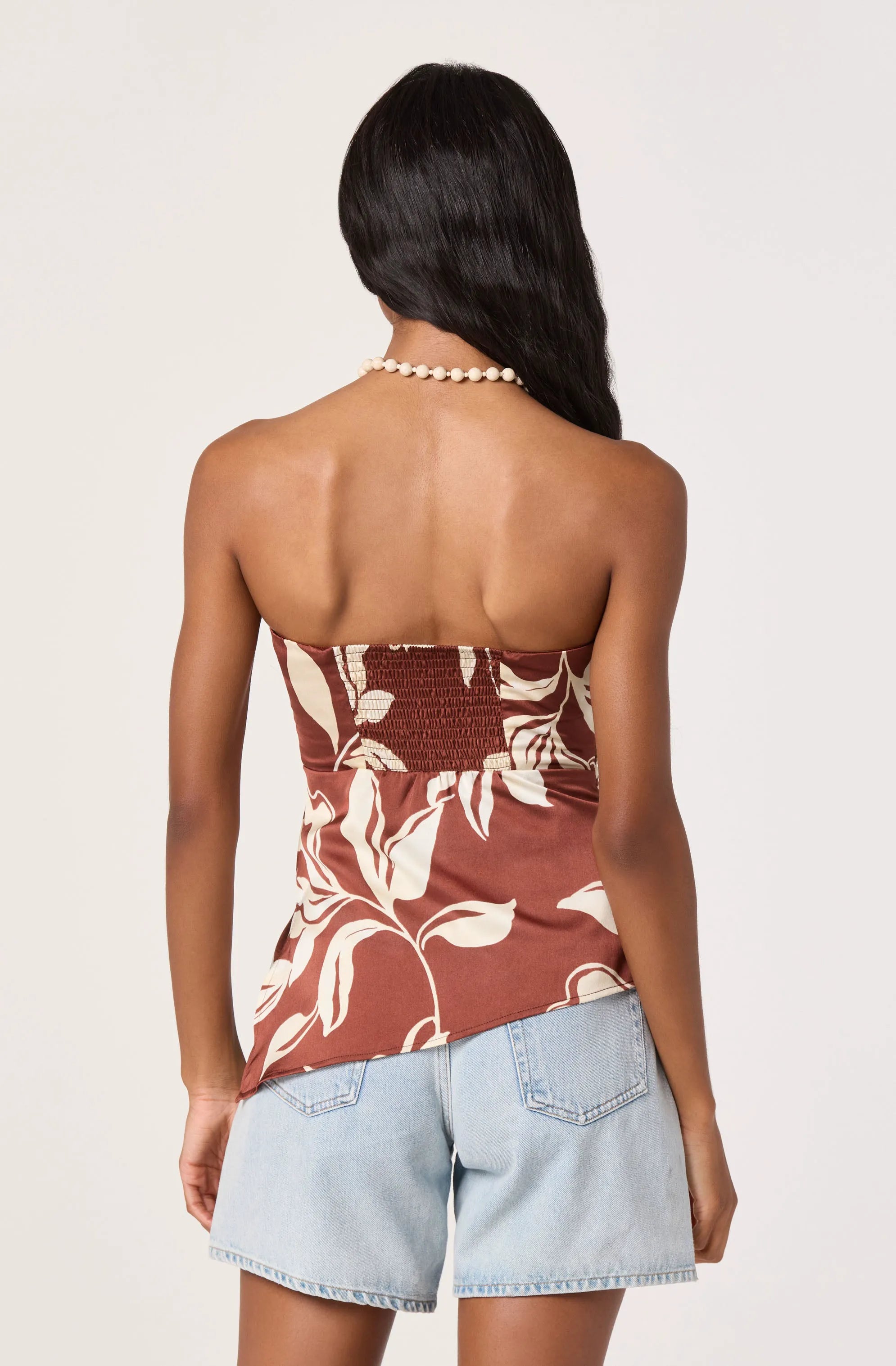 Brown floral