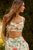 Yellow pink floral