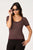 Burgundy stripe