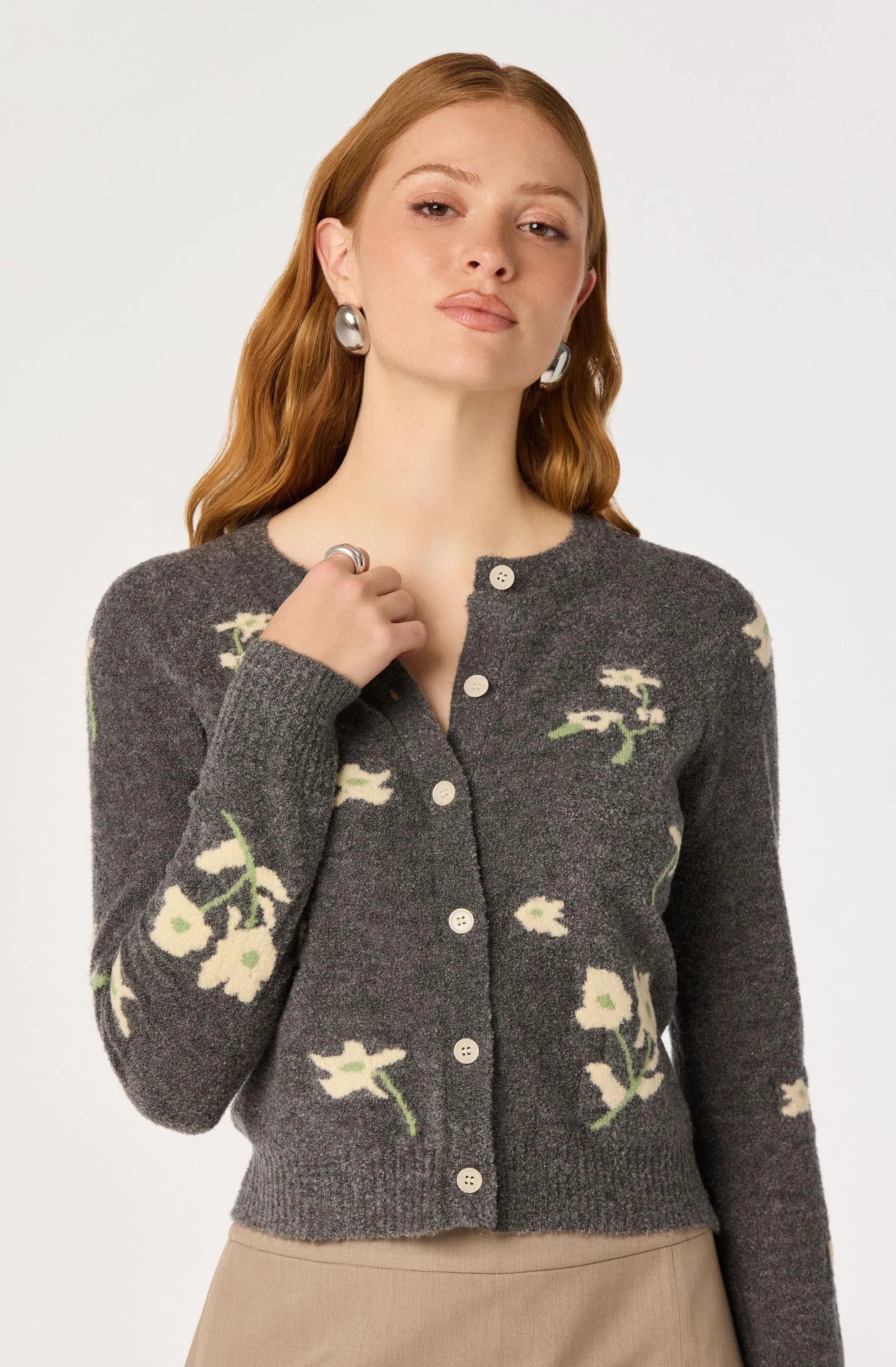Charcoal floral