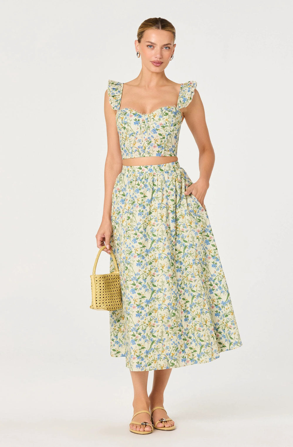 Blue green multi fl