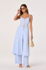 Blue pinstripe