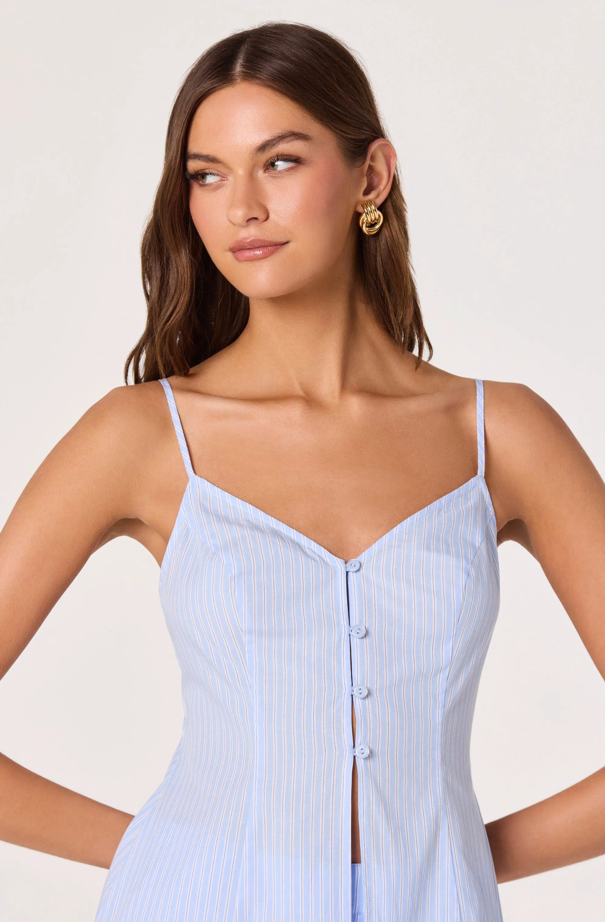 Blue pinstripe