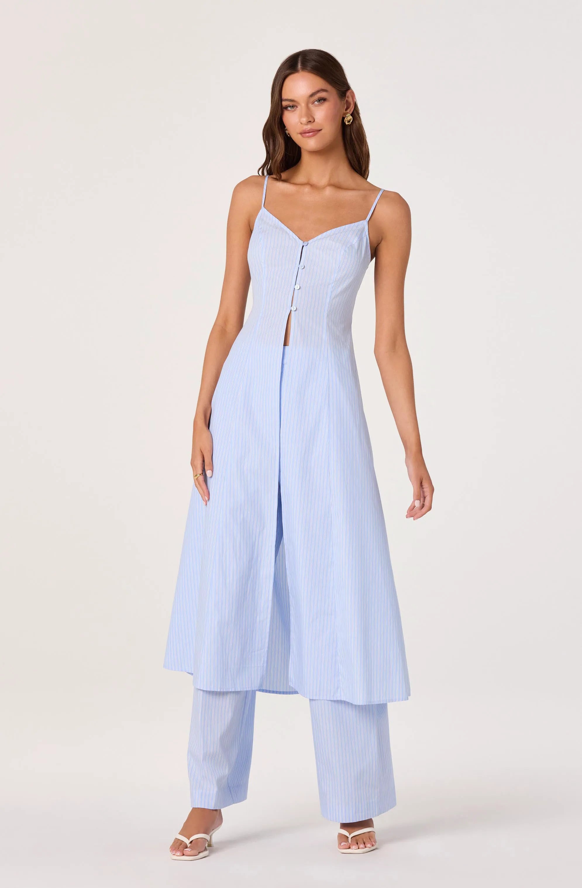 Blue pinstripe