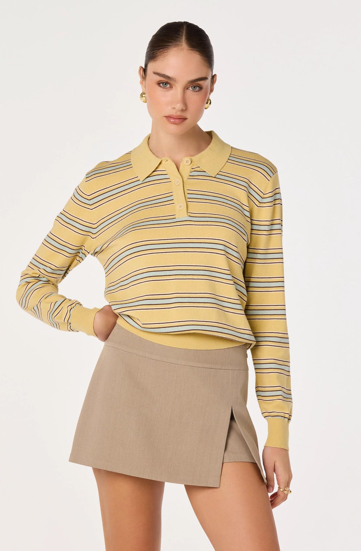 Yellow stripe