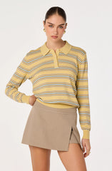 Yellow stripe