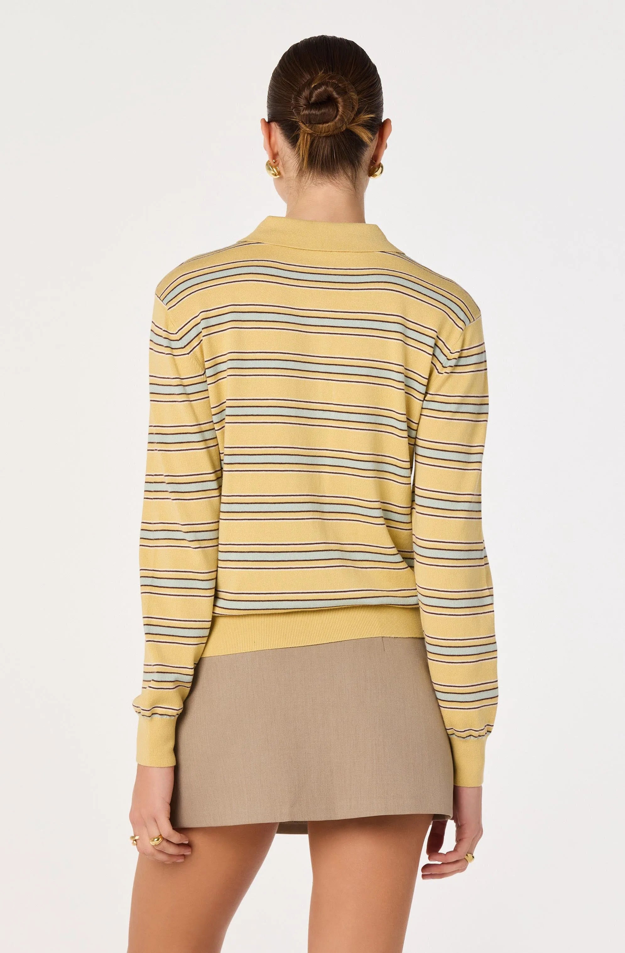 Yellow stripe